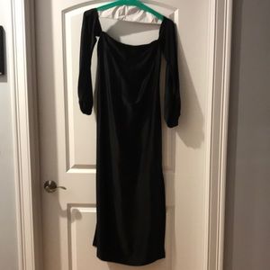 Elegant long black dress.  Small 2
